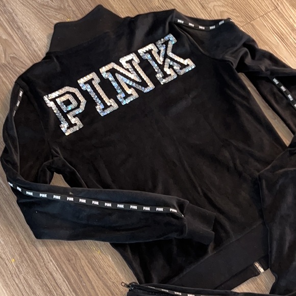 Pink bling track suit - Picture 3 of 7